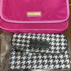 Crabtree and Evelyn cosmetic pouches (2)